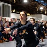 BalletX Dancer at Indoor Pop-Up performance