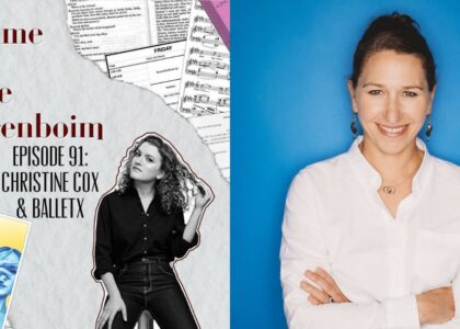 Christine Cox and Podcast Art